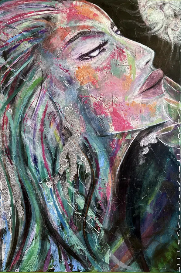 Gemälde - Remembering - I was who I was