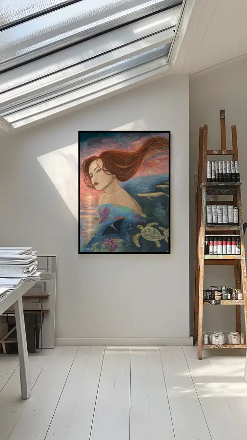 Gemälde - Longing (Sehnsucht)